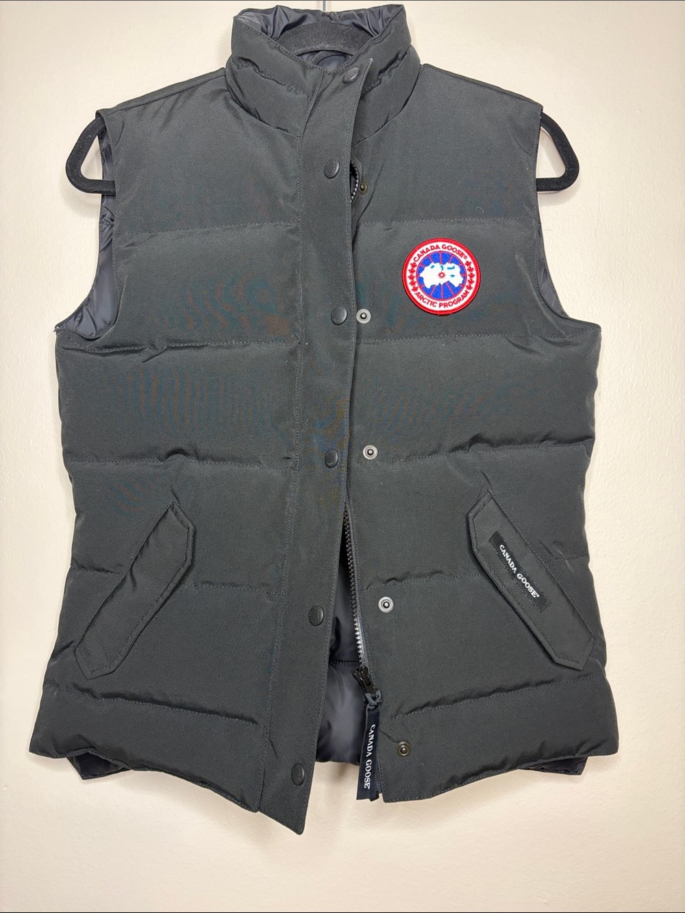 Authentic Canada Goose Freestyle Down Vest Black Small S/P